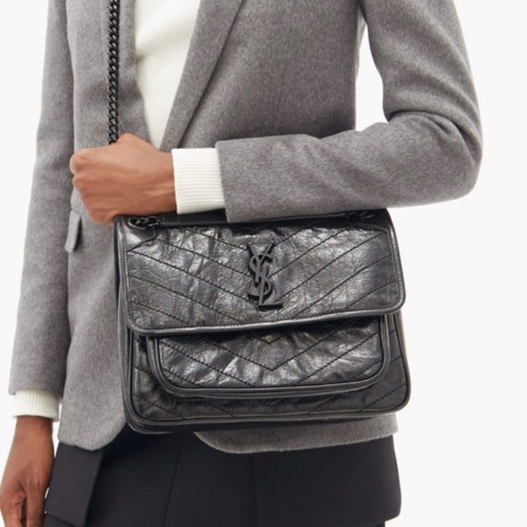 ysl niki medium in vintage leather